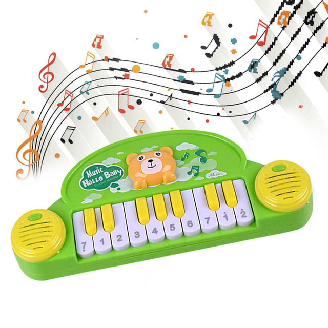 Piano música brinquedo teclado piano instrumento musical brinquedos bebê infantil  criança crianças brinquedos de música desenvolvimento máquina educacional -  AliExpress